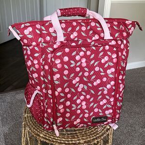 Matilda Jane Enchanted Garden Red Barnett Backpack Cooler * NEW* Without Tags